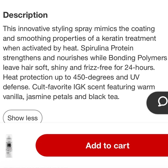 IGK Protein Smoothing Spray - Picture 5 of 6